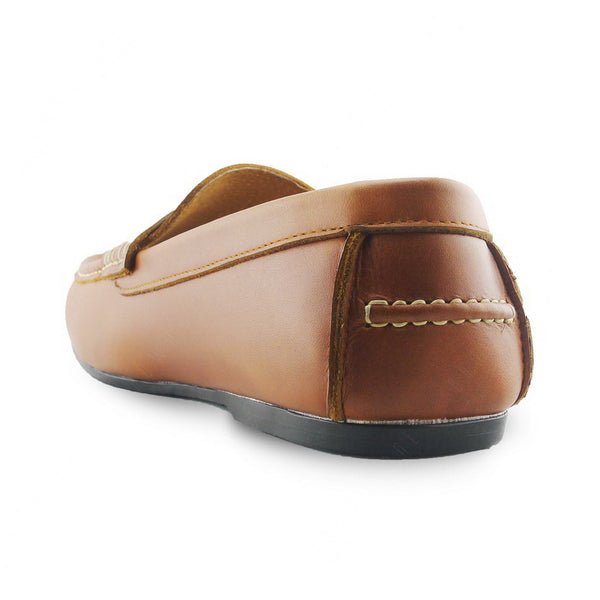 Comfy Tassel Loafer Classy Oil Tanned Toffee Tan - Assembly Artisans Co.,Ltd.