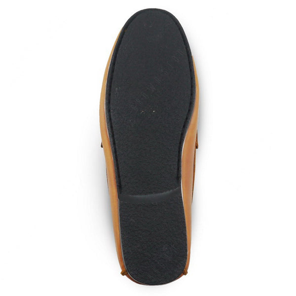 Comfy Tassel Loafer Classy Oil Tanned Toffee Tan - Assembly Artisans Co.,Ltd.