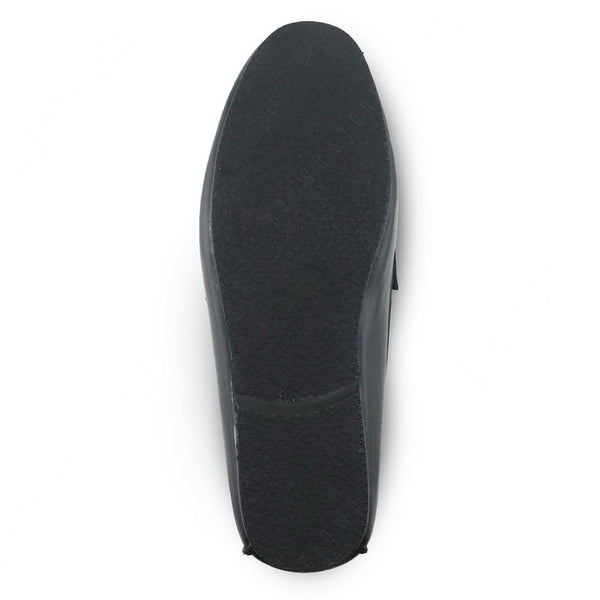 Comfy Tassel Loafer Wrinkle Soft Black - Assembly Artisans Co.,Ltd.