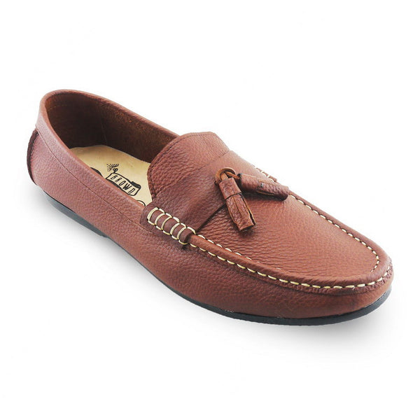 Comfy Tassel Loafer Wrinkle Soft Brown - Assembly Artisans Co.,Ltd.