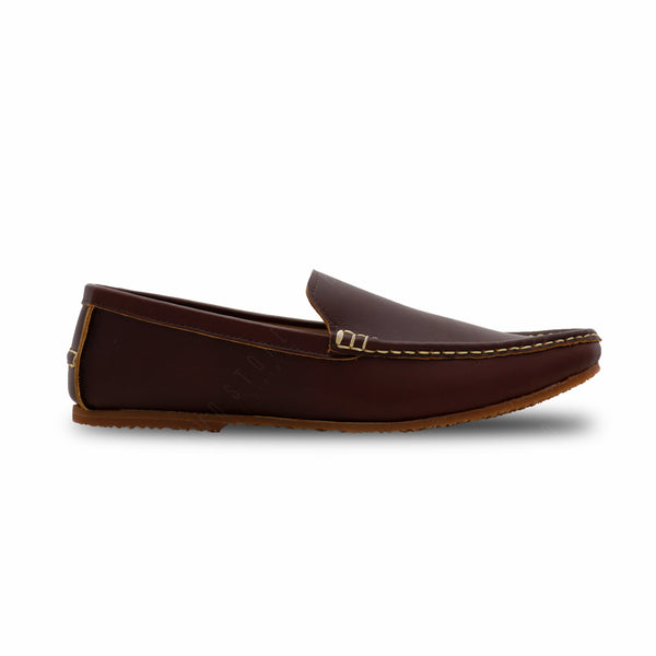 Casualist Leather Loafer : The Normal Oil Brandy Brown - Assembly Artisans Co.,Ltd.