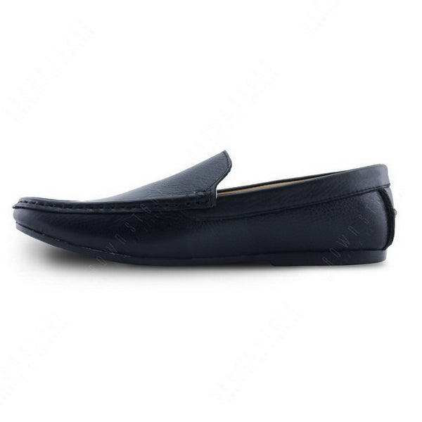Casualist Leather Loafer Wrinkle Soft Black - Assembly Artisans Co.,Ltd.