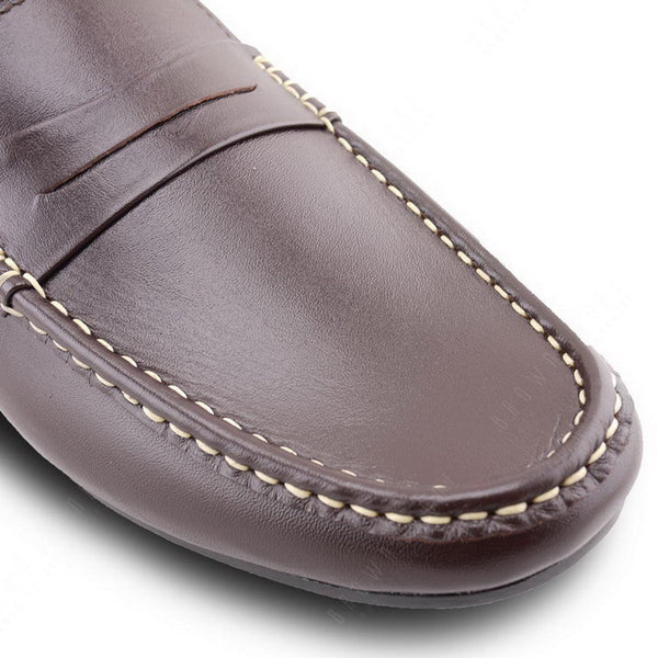 Penny Leather Loafer Soft Dark Brown - Assembly Artisans Co.,Ltd.