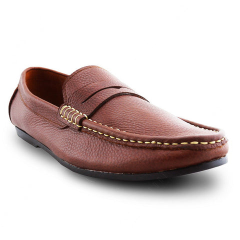 Penny Loafer Wrinkle Soft Brown - Assembly Artisans Co.,Ltd.