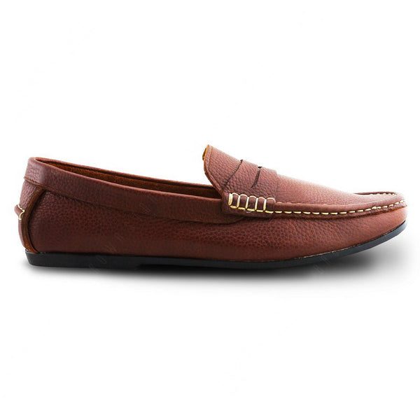Penny Loafer Wrinkle Soft Brown - Assembly Artisans Co.,Ltd.