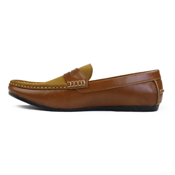 Suede Flip Leather Loafer Pure Beige - Assembly Artisans Co.,Ltd.