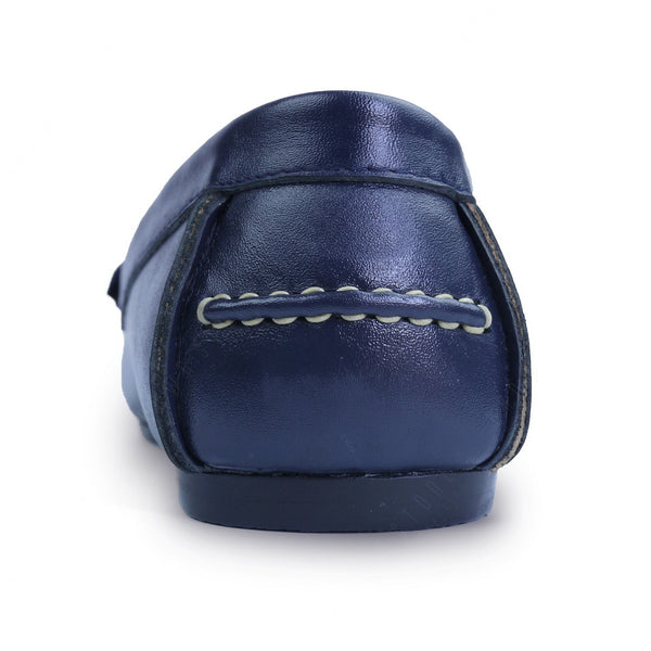 Penny Leather Loafer Soft Navy - Assembly Artisans Co.,Ltd.