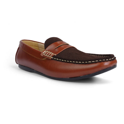 Suede Flip Leather Loafer Classic Dark Brown - Assembly Artisans Co.,Ltd.