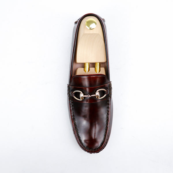 Horsebit Classy Loafer European Brush Off Burgundy