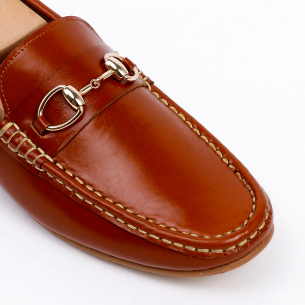 Horsebit Classy Loafer Brick Brown