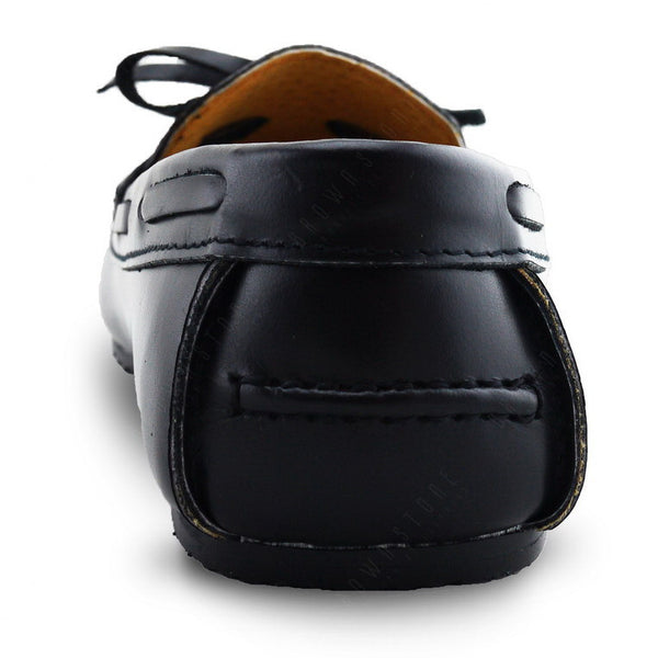 Casualist Lace Leather Loafer Soft Black - Assembly Artisans Co.,Ltd.