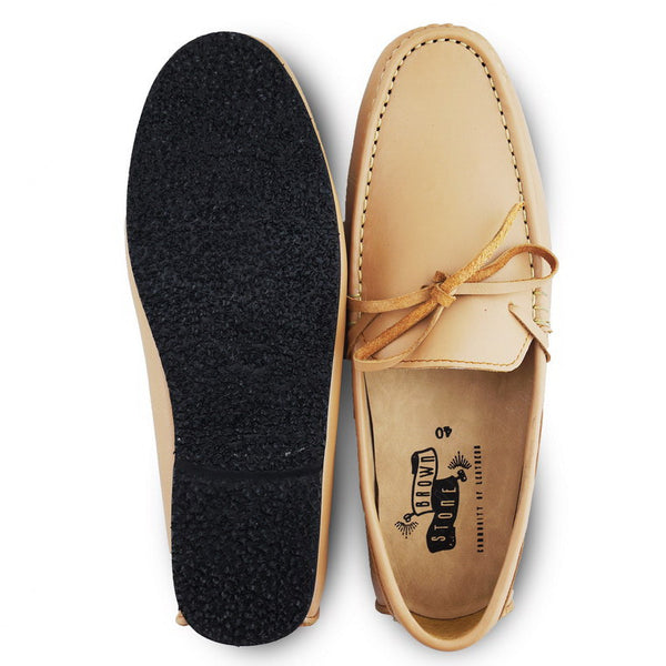 Casualist Lace Leather Loafer Soft Cream - Assembly Artisans Co.,Ltd.