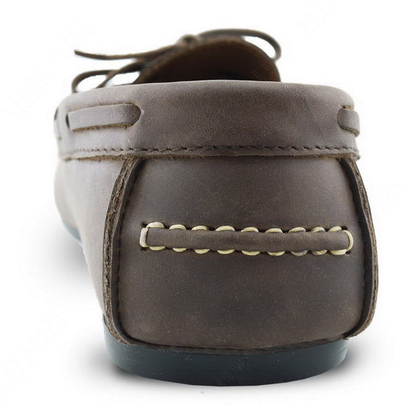 Casualist Lace Leather Loafer Dark Natural Nubuck - Assembly Artisans Co.,Ltd.