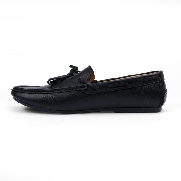Casualist Lace Leather Loafer Wrinkle Soft Black - Assembly Artisans Co.,Ltd.