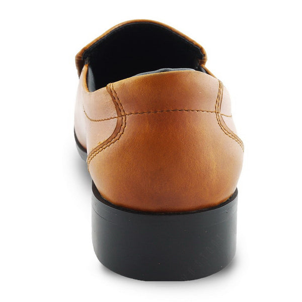 City Oxford Executive Flat Thread Classy Oil Tanned Toffee Tan - Assembly Artisans Co.,Ltd.