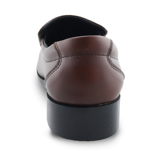 City Oxford Executive Flat Thread Classy Oil Tanned Brandy Brown - Assembly Artisans Co.,Ltd.