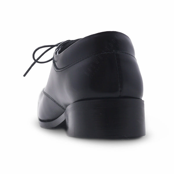 City Oxford Flat Lace European Brush Off Black Patent - Assembly Artisans Co.,Ltd.