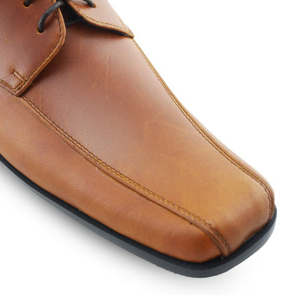 City Oxford Flat Lace Classy Oil Tanned Toffee Tan - Assembly Artisans Co.,Ltd.