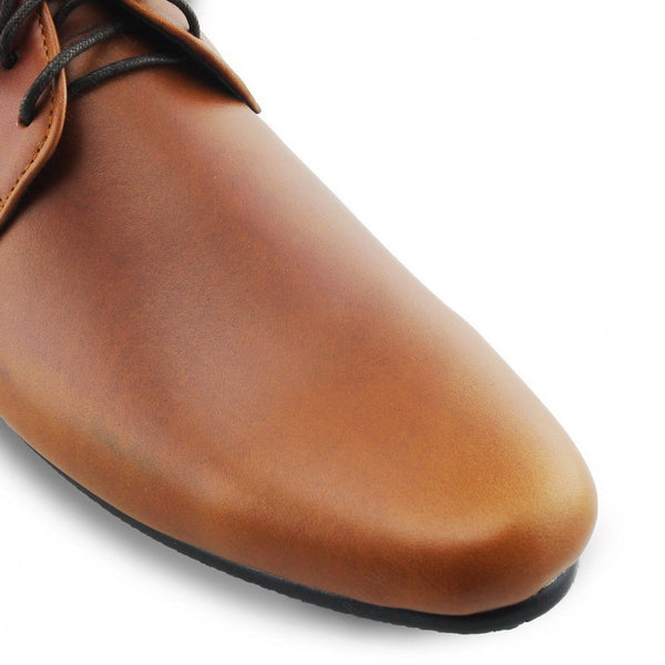 Leather Shoes Clever Classy Oil Tanned Toffee Tan - Assembly Artisans Co.,Ltd.