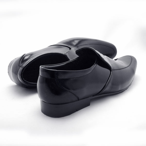 Leather Shoes City Oxford Formalist European Brush Off Black Patent - Assembly Artisans Co.,Ltd.