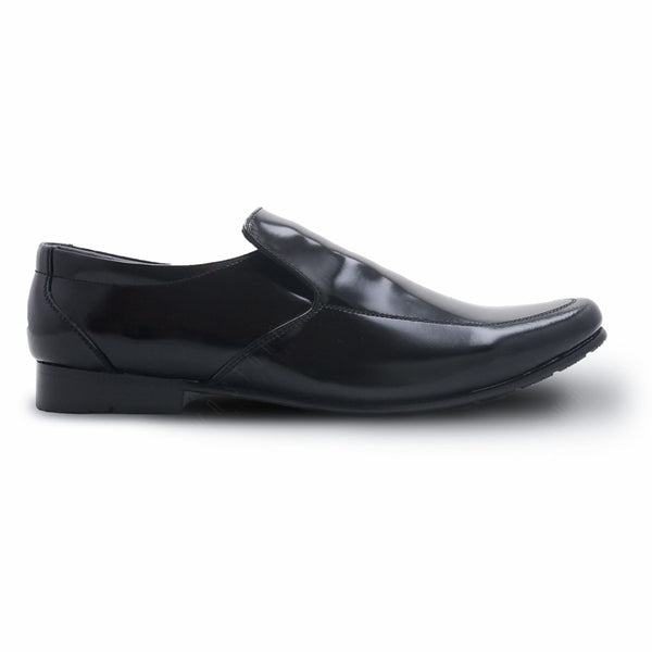 Leather Shoes City Oxford Formalist European Brush Off Black Patent - Assembly Artisans Co.,Ltd.