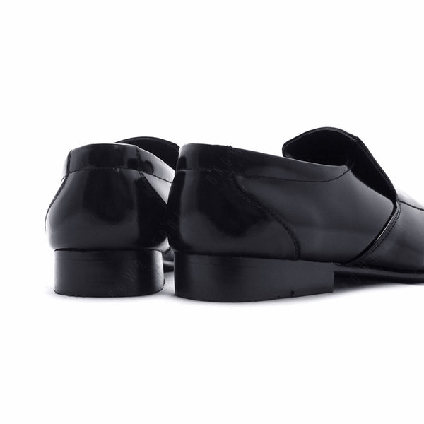 Leather Shoes City Oxford Formalist European Brush Off Black Patent - Assembly Artisans Co.,Ltd.