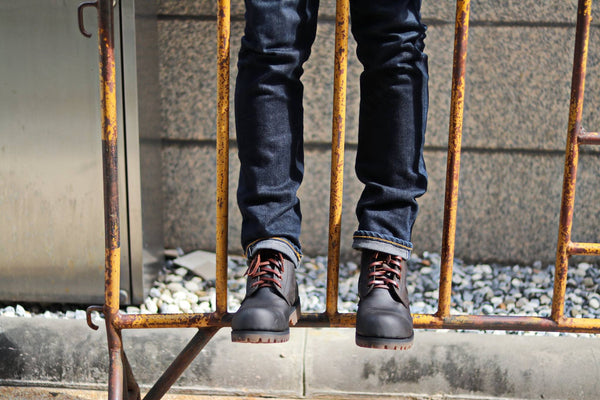 Industrial British Steel Cap Leather Boots High Cut - Assembly Artisans Co.,Ltd.