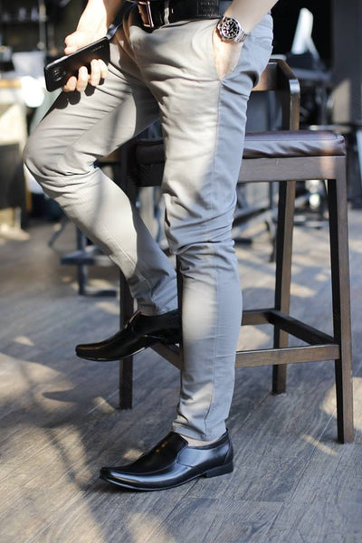 Leather Shoes City Oxford Formalist Black - Assembly Artisans Co.,Ltd.