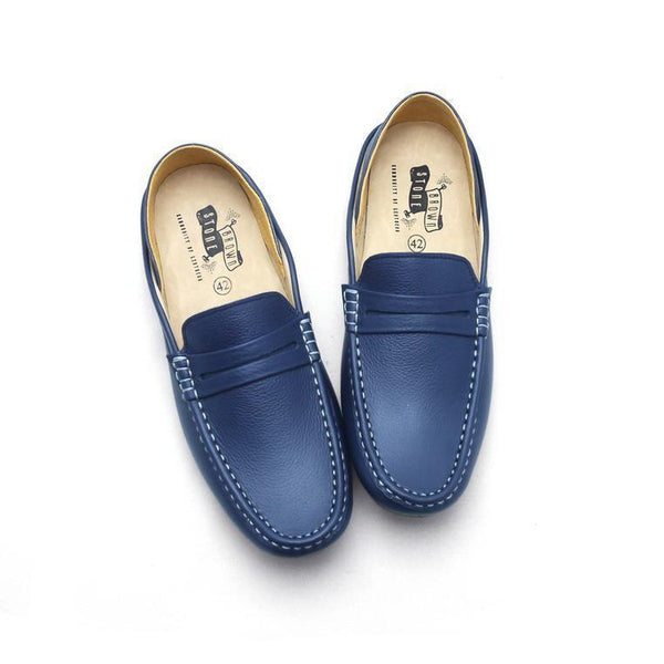 Libero Loafer Wrinkle Soft Navy - Assembly Artisans Co.,Ltd.