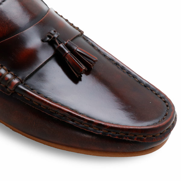 Mazio Mule European Brush Off Burgundy - Assembly Artisans Co.,Ltd.