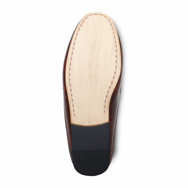 Mazio Mule European Brush Off Burgundy - Assembly Artisans Co.,Ltd.