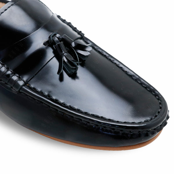 Mazio Mule European Brush Off Clear Matte Black - Assembly Artisans Co.,Ltd.