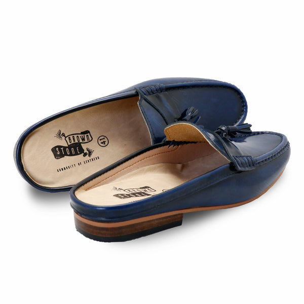 Mazio Mule European Brush Off Bezel Blue - Assembly Artisans Co.,Ltd.