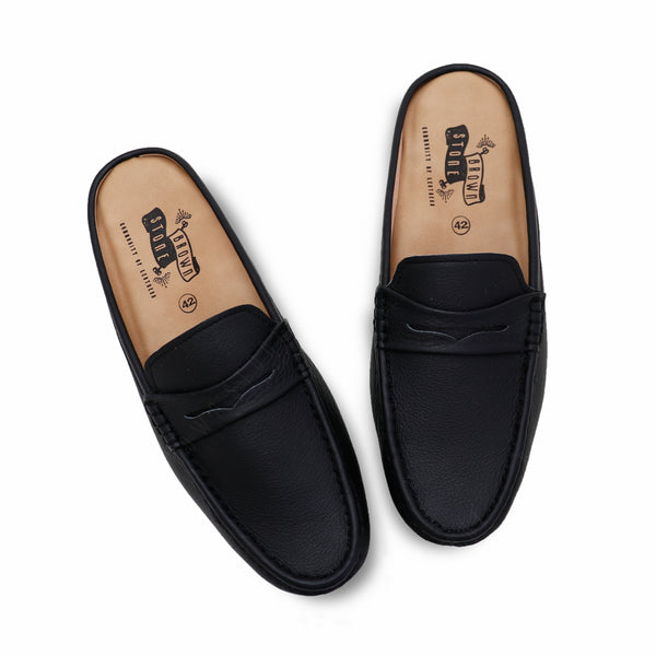 Mochi Mule Wrinkle Soft Black - Assembly Artisans Co.,Ltd.