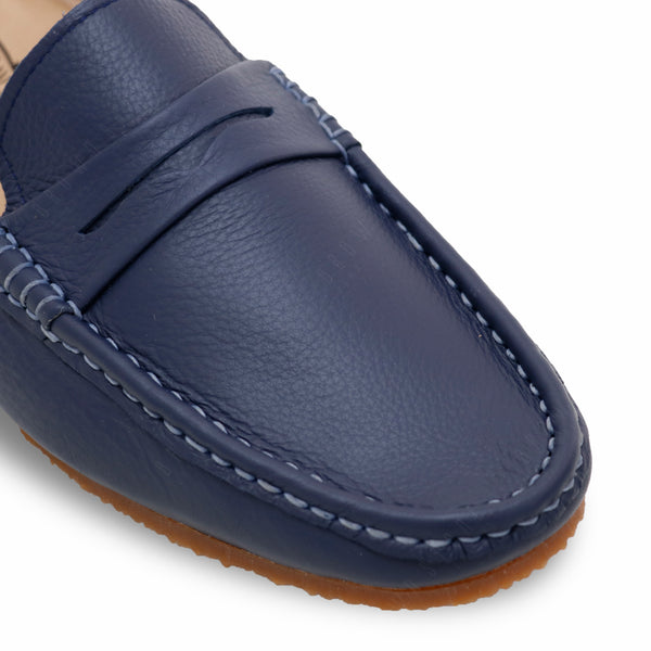 Mochi Mule Wrinkle Soft Navy - Assembly Artisans Co.,Ltd.