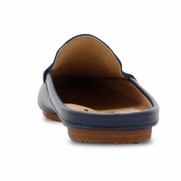 Mochi Mule Wrinkle Soft Navy - Assembly Artisans Co.,Ltd.