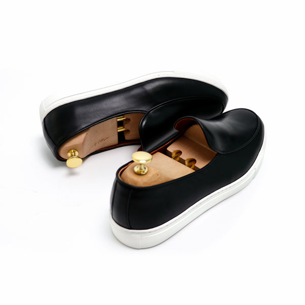Bruges Belgian Slip On Onyx Black - Assembly Artisans Co.,Ltd.