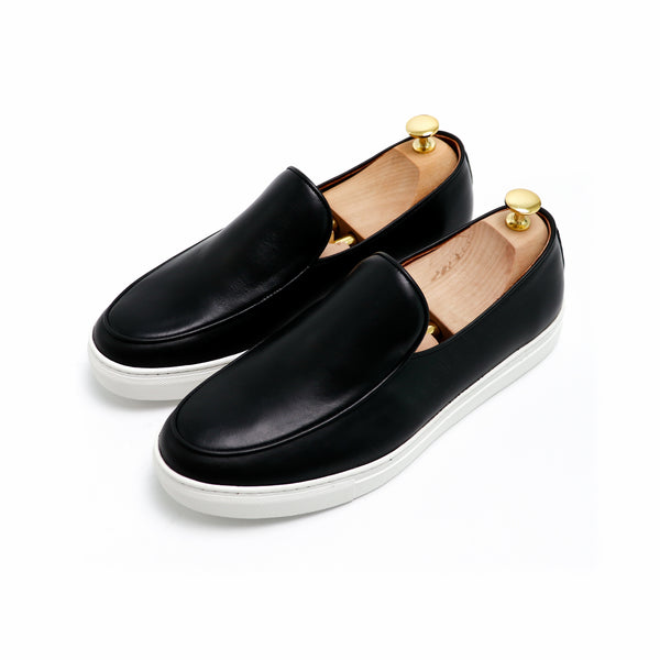 Bruges Belgian Slip On Onyx Black - Assembly Artisans Co.,Ltd.