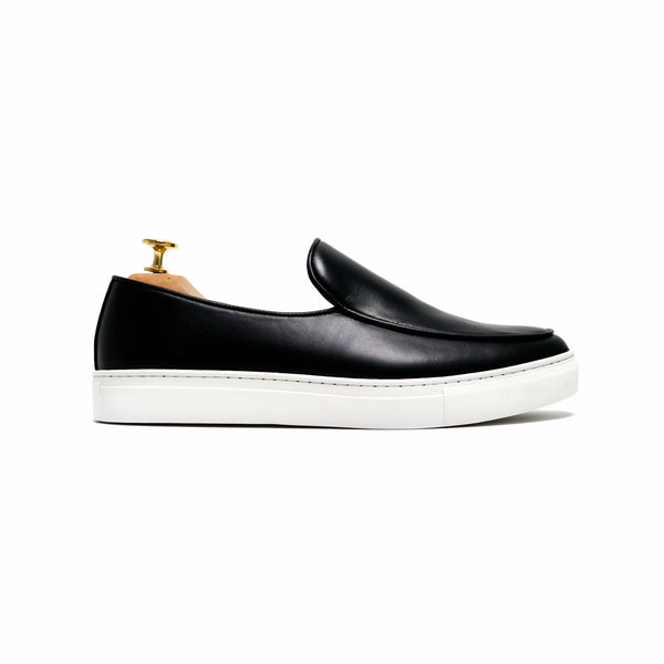 Bruges Belgian Slip On Onyx Black - Assembly Artisans Co.,Ltd.