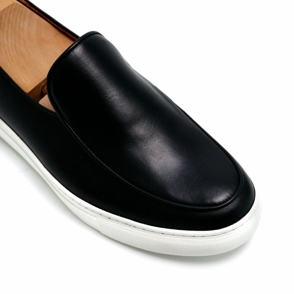 Bruges Belgian Slip On Onyx Black - Assembly Artisans Co.,Ltd.