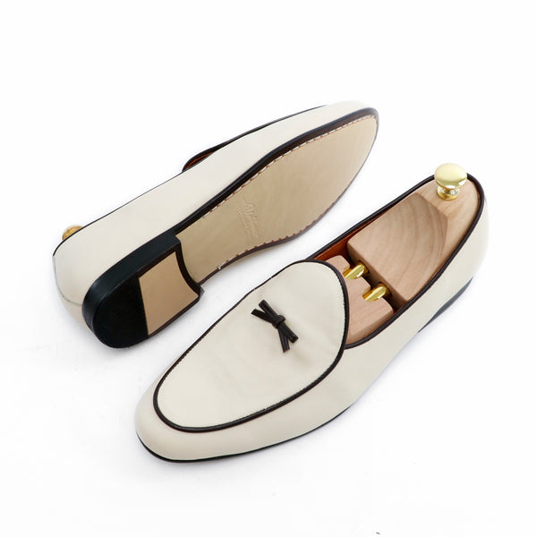 Ghent Belgian Loafers The Off White - Assembly Artisans Co.,Ltd.