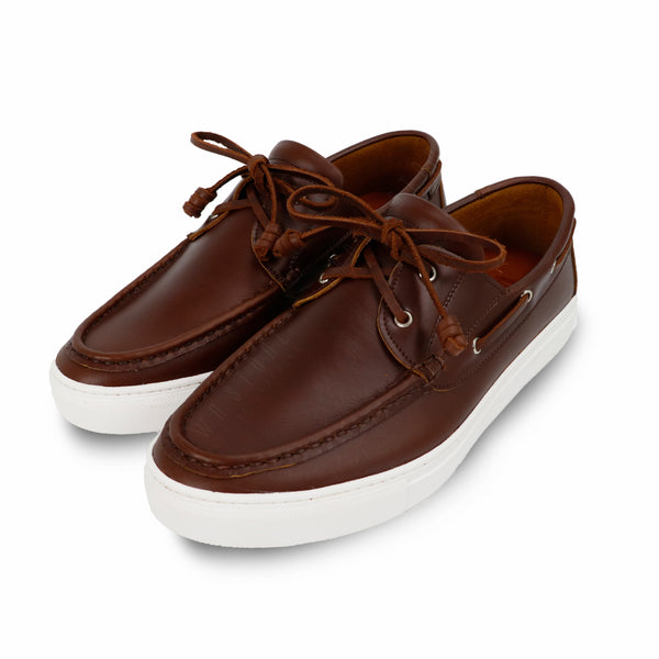 New York Boat Shoe Brandy Brown - Assembly Artisans Co.,Ltd.