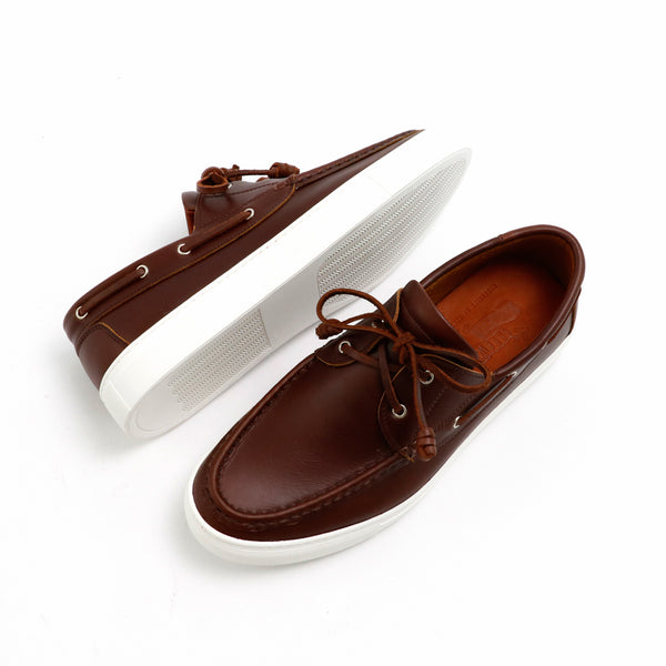 New York Boat Shoe Brandy Brown - Assembly Artisans Co.,Ltd.
