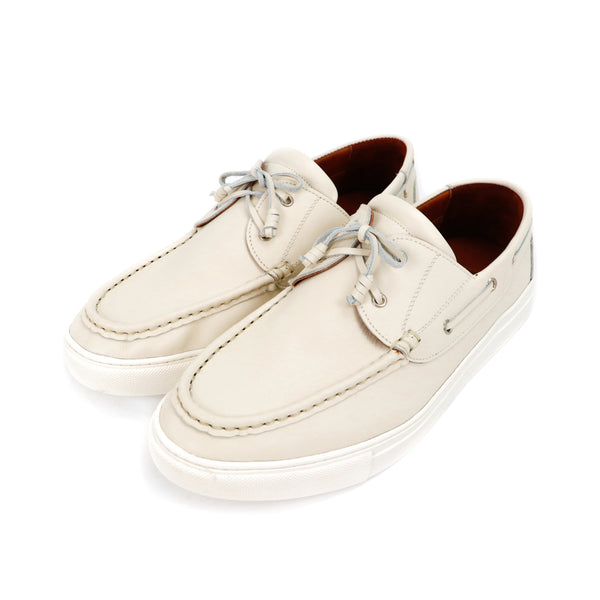 New York Boat Shoe Off White - Assembly Artisans Co.,Ltd.