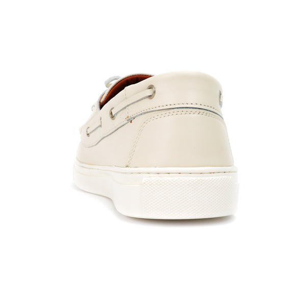 New York Boat Shoe Off White - Assembly Artisans Co.,Ltd.