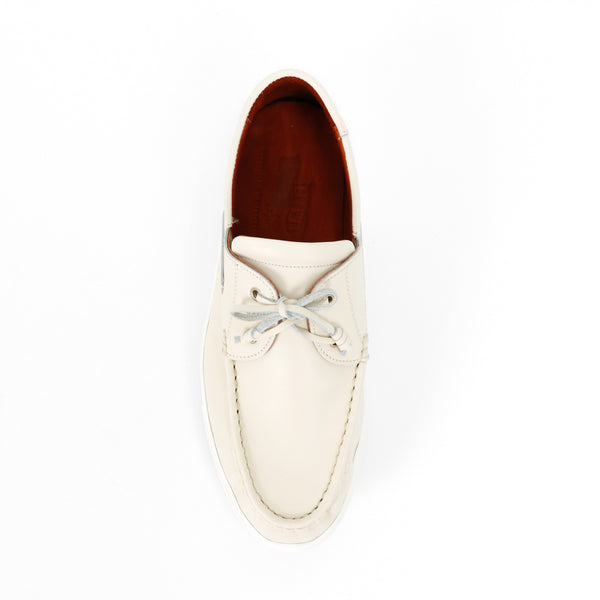 New York Boat Shoe Off White - Assembly Artisans Co.,Ltd.