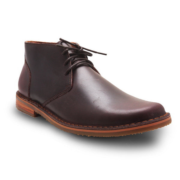 The Carpentry Ankle Boot Oil Leather Brandy Brown - Assembly Artisans Co.,Ltd.