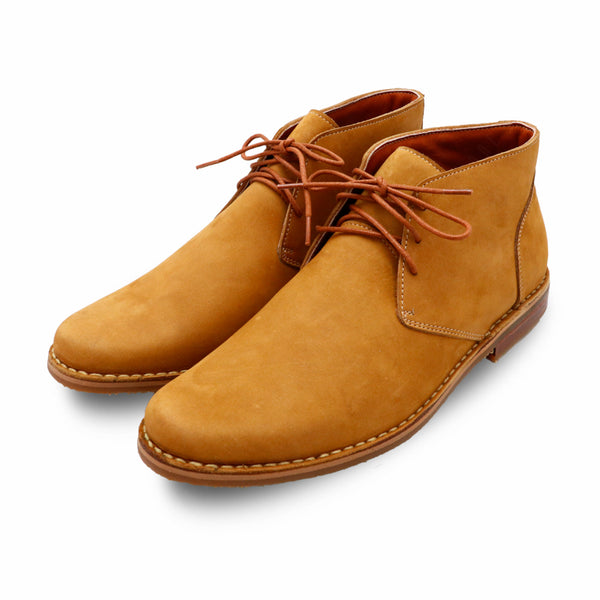 The Carpentry Ankle Boot Nubuck Tan Premium - Assembly Artisans Co.,Ltd.