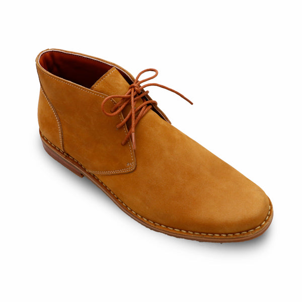 The Carpentry Ankle Boot Nubuck Tan Premium - Assembly Artisans Co.,Ltd.