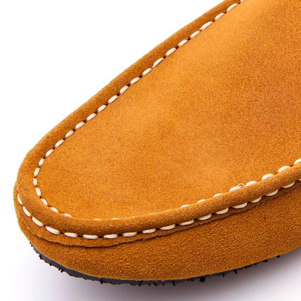 Casualist Leather Loafer Suede Tan - Assembly Artisans Co.,Ltd.